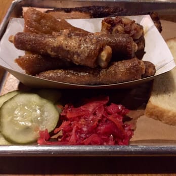 Mabel's BBQ - Crispy pig tail ($7) is a must try! - Barbeque Near Me - Cleveland, Ohio Mabel's BBQ - Crispy pig tail ($7) is a must try! - Barbeque Near Me - Cleveland, Ohio