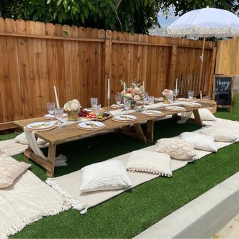 Table and Eve - Picnic Area - Party & Event Planning Near Me