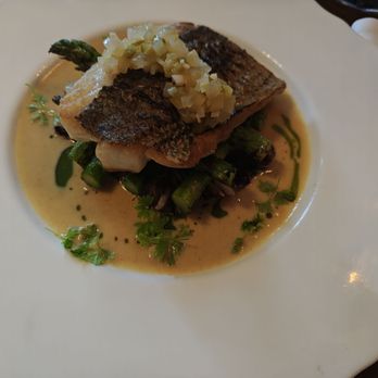 Maison Selby - Striped bass - French Near Me - Toronto, Ontario Maison Selby - Striped bass - French Near Me - Toronto, Ontario