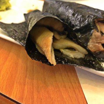 Kushiyu - ANAGO Hand Roll without rice, sauce or vegetables - Sushi Bars Near Me - Tarzana, California