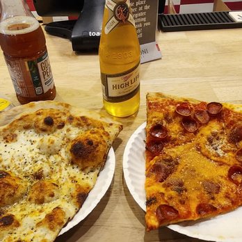 Pizza Jeans - cacio e pepe (cheese and pepper) and pepperoni - Pizza Near Me - Atlanta, Georgia