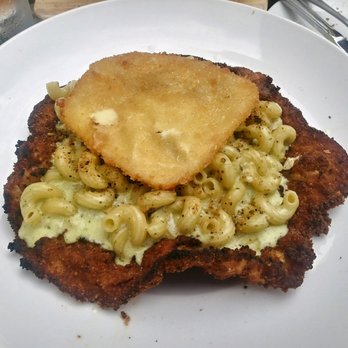 ITA Kitchen - Mac bowl, on bottom cutlet, on top mozz crown. - Italian Near Me - Bay Shore, New York ITA Kitchen - Mac bowl, on bottom cutlet, on top mozz crown. - Italian Near Me - Bay Shore, New York