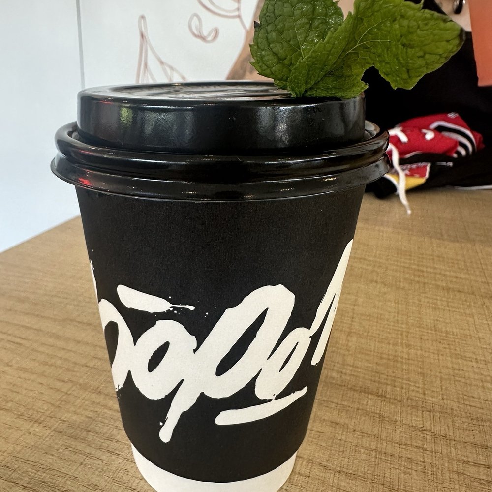 Bopomofo Cafe - Mint Matcha Latte - Bubble Tea Near Me - San Gabriel, California