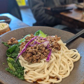 Dumpling Hours - Dan Dan Sesame Paste Dry Noodles - Dim Sum Near Me - Palo Alto, California