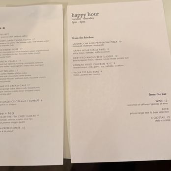 Amuse Wine Bar - Menu 5/25 - Wine Bars Near Me - Honolulu, Hawaii
