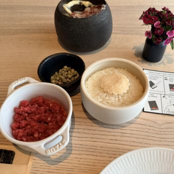 Locust - Beef tartar DIY wrap - Shaved Ice Near Me - Nashville, Tennessee