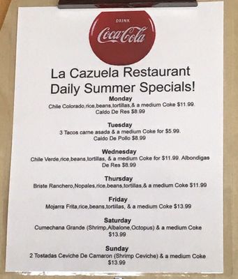 Menu photo 2 La Cazuela Coachella, CA Menu photo 2 La Cazuela Coachella, CA