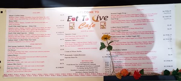 Menu photo 3 Eat To Live Cafe Indianapolis, IN Menu photo 3 Eat To Live Cafe Indianapolis, IN