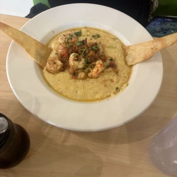 The Toasted Yolk Cafe - Shrimp & Grits - Breakfast & Brunch Near Me - Birmingham, Alabama