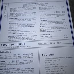 Menu Menu