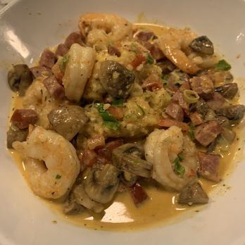 Magnolia Blue - Shrimp & Shrimp and Grits Dinner Plate - Southern Near Me - High Point, North Carolina