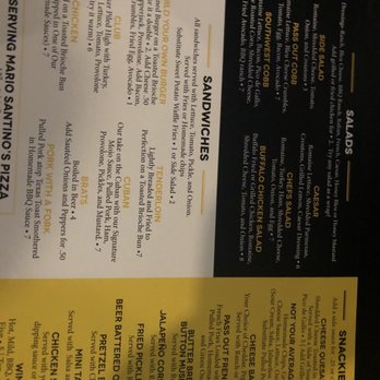 The Pass Pub & Grill - Menu - Burgers Near Me - Bloomington, Illinois