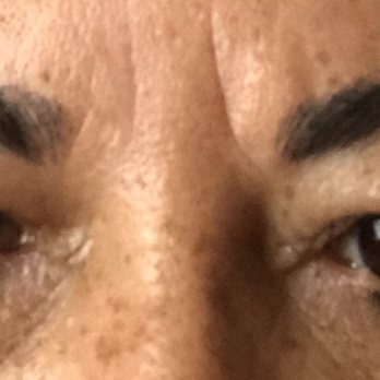 Brows rocking - My uneven, patchy eyebrows!! Do not go to this woman. - Eyebrow Services Near Me