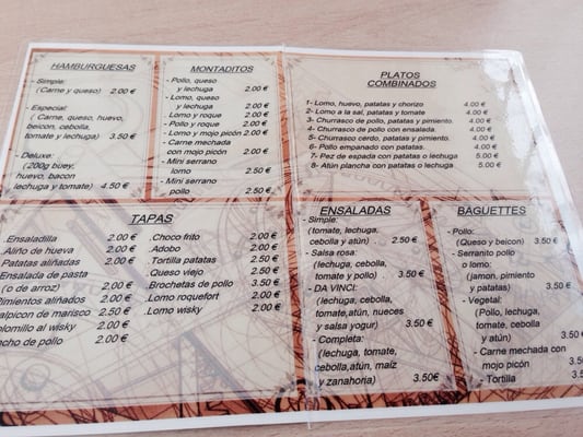 Menu photo 2 Da Vinci Seville, SE
