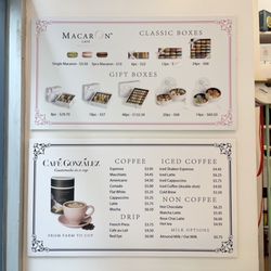 Macaron Cafe - Menus