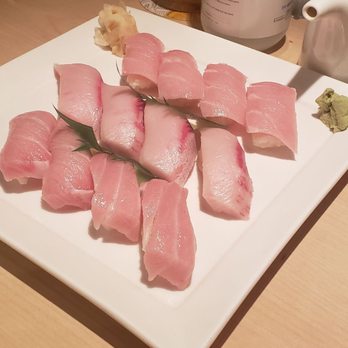 Yanagi Sushi - Toro and Hamachi nigiri - Japanese Near Me - Honolulu, Hawaii