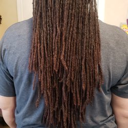 A'Kiyia's Natural Twist & Hair Braiding - Long Loc Maintenance
*Interlocked