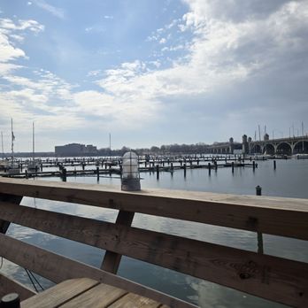 Nicks Fish House - View from the outdoor seating - Seafood Near Me - Baltimore, Maryland