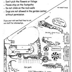 Greystone Gardens - Garden Map (Summer)