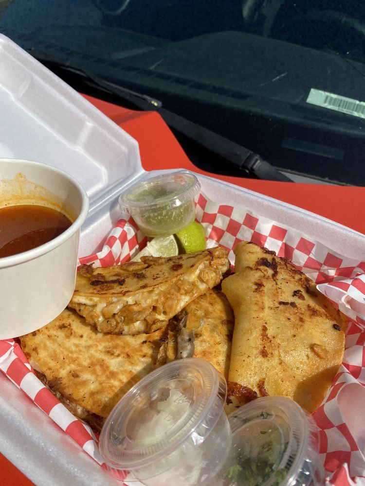 Outdoor seating area near Savor Sessions