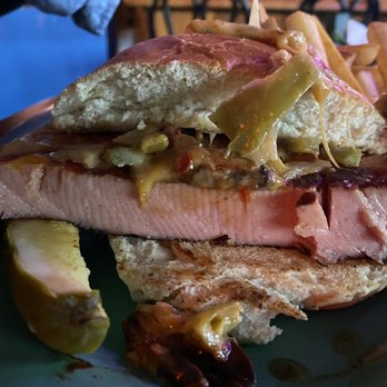 Turtle Joes Sand Bar - Fried bologna sandwich so thick you can only eat half of it - Bars Near Me - Angola, New York
