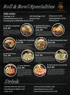 Menu photo 3 Roll & Bowl Alameda, CA