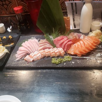 Harumi - Hamachi, Albacore, Toro, Saki plater. - Japanese Near Me - Phoenix, Arizona Harumi - Hamachi, Albacore, Toro, Saki plater. - Japanese Near Me - Phoenix, Arizona