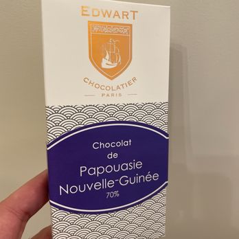 Edwart Chocolatier - Single origin... one of my favorites: Papua New Guinea - Chocolatiers & Shops Near Me - Paris, 75