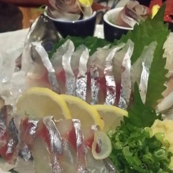 信州日本料理 - The beautiful and unexpected Aji fish we were introduced to.  It was sweet, firm, light and fresh.  Not fishy. - Japanese Near Me - Hong Kong, HK