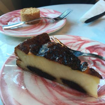 Hen & Heifer - Far Breton, custard pie with prunes, in the front. The delightful sable Breton in back. - Bakeries Near Me - Guilford, Connecticut