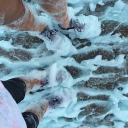 Bubble run festivities