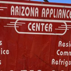 Arizona Appliance Center - Our outdoor banner