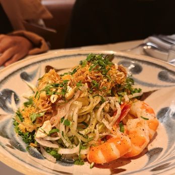 Kingfisher - Poached shrimp salad - Vietnamese Near Me - San Diego, California