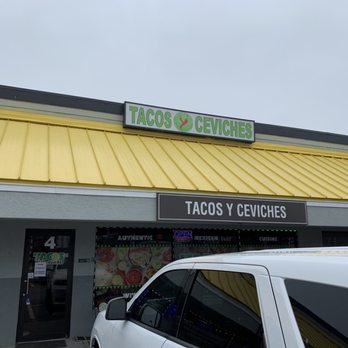 Tacos y Ceviches - Store sign - Mexican Near Me - Fort Myers, Florida