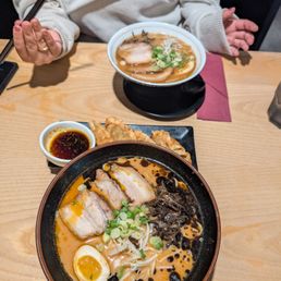 Tokyo Tonkotsu Dumpling-Pork (Fried/Steamed) Tonkotsu (Black and Red)