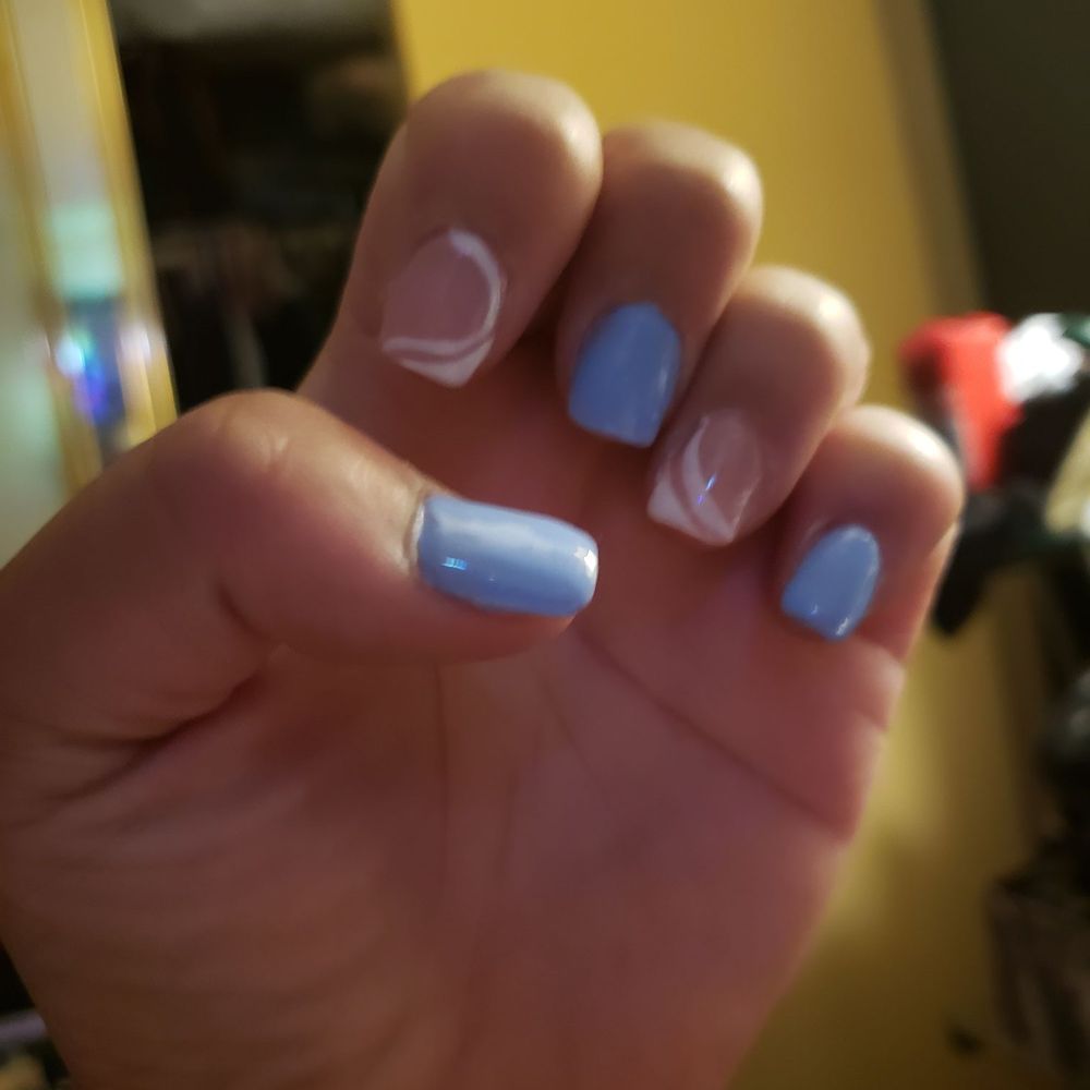 My nails are done by sunny.