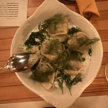 Nancy's Hustle - Beef dumplings - New American Near Me - Houston, Texas