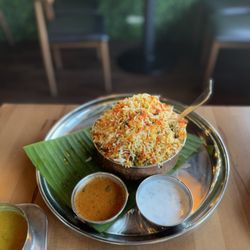 Madurai Kitchen and Bar - Chicken Biriyani