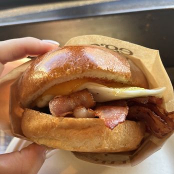 Eggslut - Bacon Bacon, Egg & Cheese - Breakfast & Brunch Near Me - Los Angeles, California