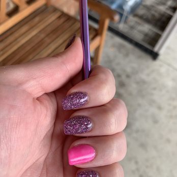 Posh Nail Spa - SNS on my natural nails - Nail Salons Near Me - Durham, North Carolina
