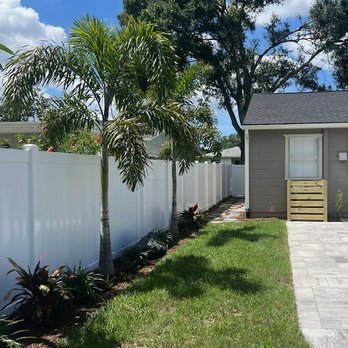 JaPaul Scape - Before- Backyard - Landscape Architects or Designers Near Me - St. Petersburg, Florida