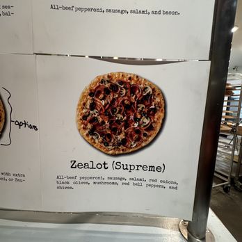 Zalat Pizza - Zealot supreme - Pizza Near Me - Austin, Texas