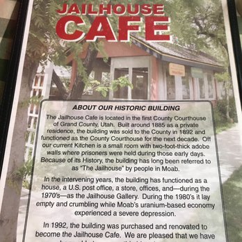 Jailhouse Cafe - Breakfast & Brunch Near Me - Moab, Utah
