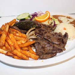 Los Mochis Seafood - Platillo De Arrachera