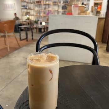 Good Neighbor - Iced vanilla latte - Coffee & Tea Near Me - Baltimore, Maryland