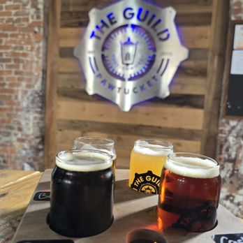 The Guild - Beer flight - Breweries Near Me - Pawtucket, Rhode Island