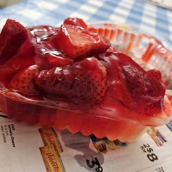 Strawberry dessert.