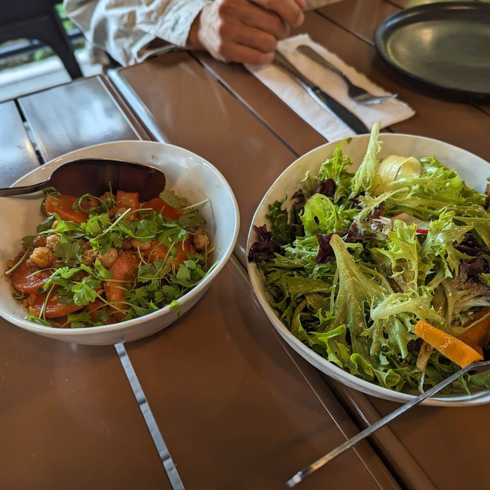 Tabla Catskills - carrot dish with mixed greens - Tapas/Small Plates Near Me - Tannersville, New York Tabla Catskills - carrot dish with mixed greens - Tapas/Small Plates Near Me - Tannersville, New York