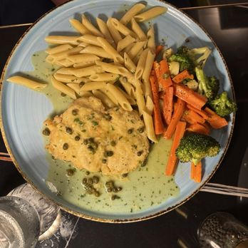 La Piazza - Lemon chicken piccata - Italian Near Me - Visalia, California
