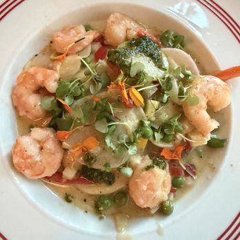 Post House - spring ravioli with shrimp - New American Near Me - Mount Pleasant, South Carolina